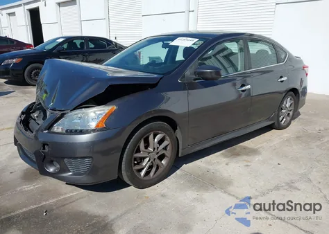 2013 Nissan Sentra Sr z USA, uszkodzony, nr VIN 3N1AB7AP7DL685080